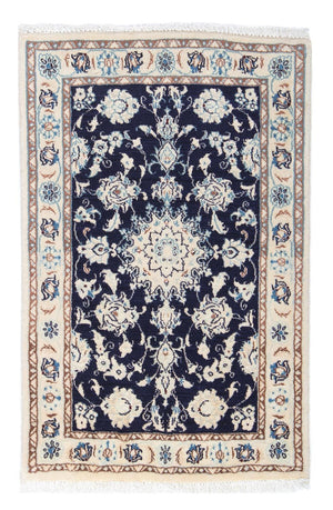 Tappeto Persero - Nain - 85 x 55 cm - blu scuro