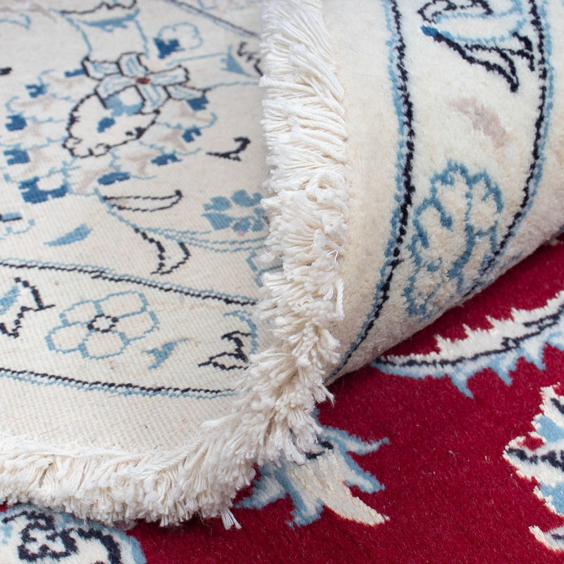 Tappeto Persero - Nain rotondo  - 290 x 290 cm - rosso scuro