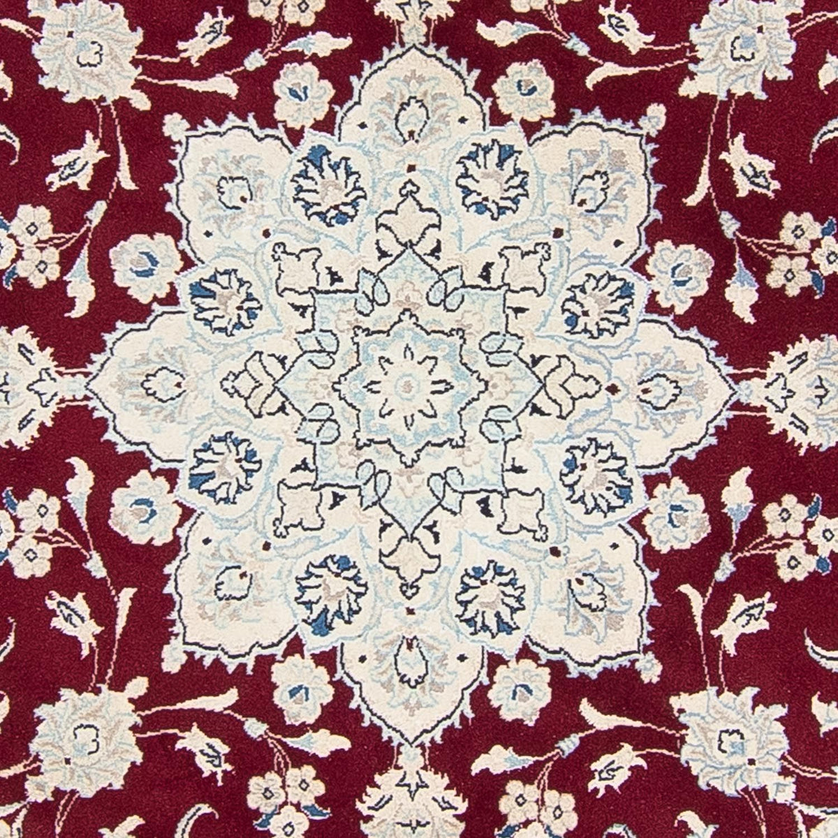 Tappeto Persero - Nain rotondo - 250 x 250 cm - rosso scuro