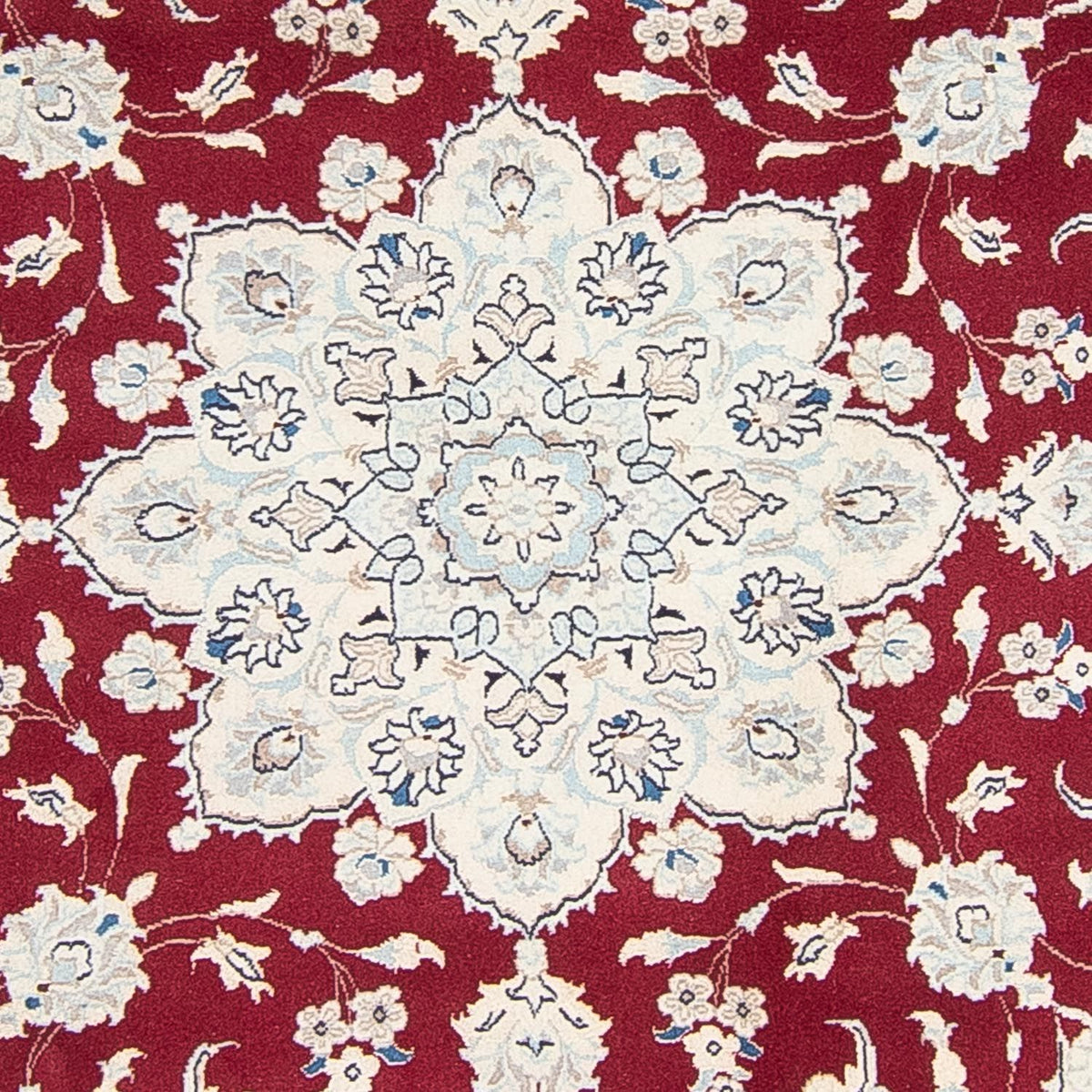 Tappeto Persero - Nain rotondo - 245 x 245 cm - rosso scuro