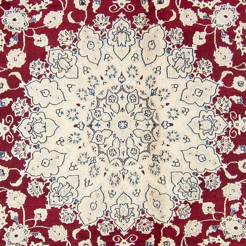 Tappeto Persero - Nain rotondo  - 293 x 293 cm - rosso scuro