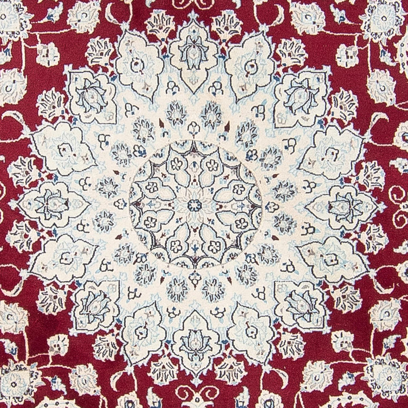 Tappeto Persero - Nain rotondo  - 295 x 295 cm - rosso scuro