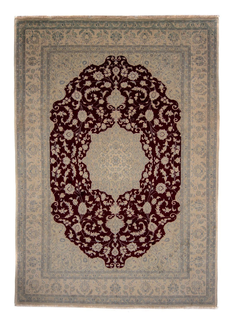 Tappeto Persero - Nain - 341 x 248 cm - rosso scuro