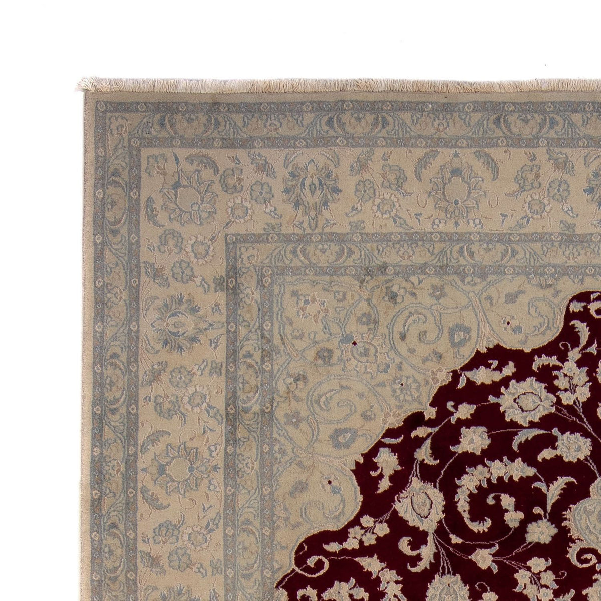 Tappeto Persero - Nain - 341 x 248 cm - rosso scuro