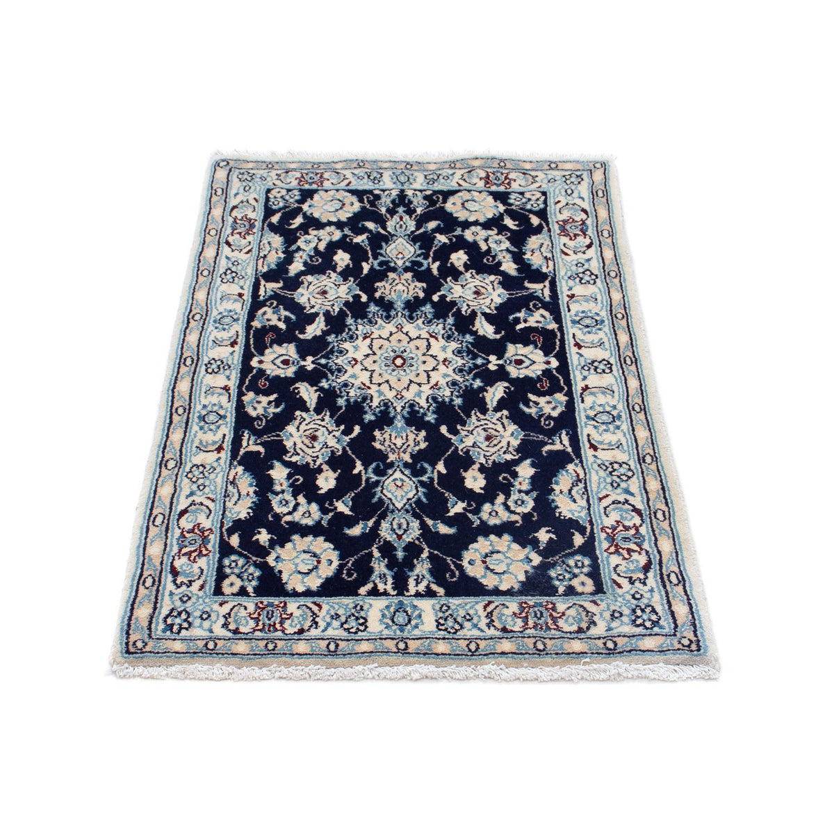 Tappeto Persero - Nain - Reale - 94 x 56 cm - blu scuro