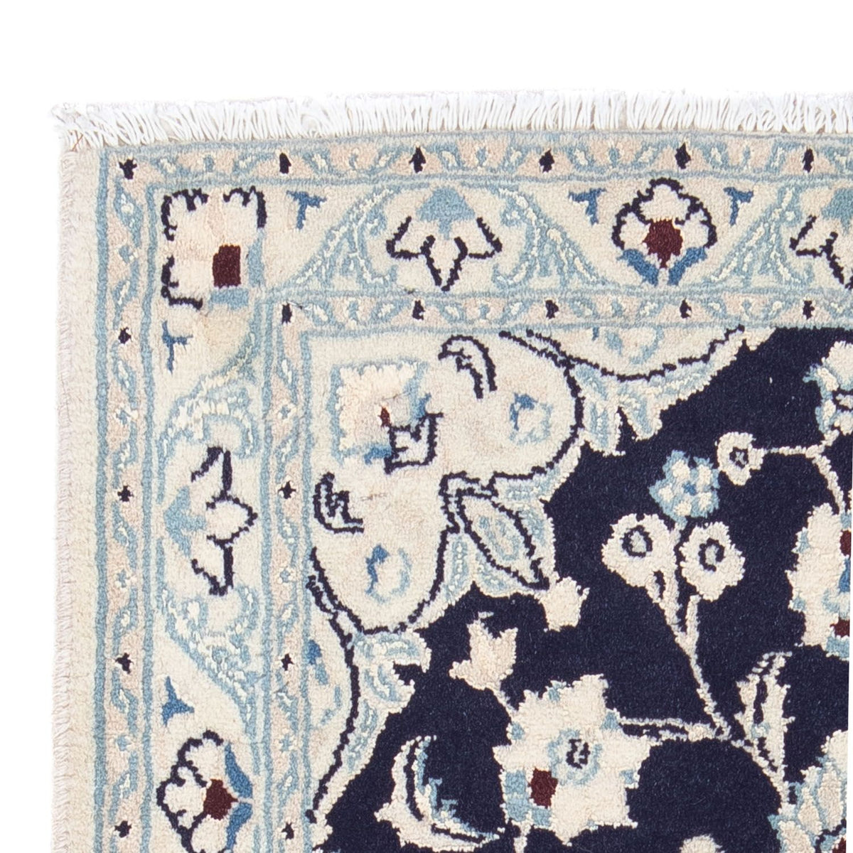 Tappeto Persero - Nain - Reale - 86 x 57 cm - blu scuro