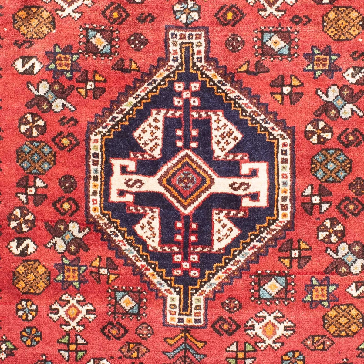 Tappeto Persero - Nomade - 162 x 112 cm - rosso scuro
