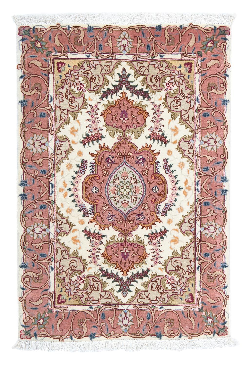 Tappeto Persero - Tabriz - Reale - 89 x 58 cm - beige