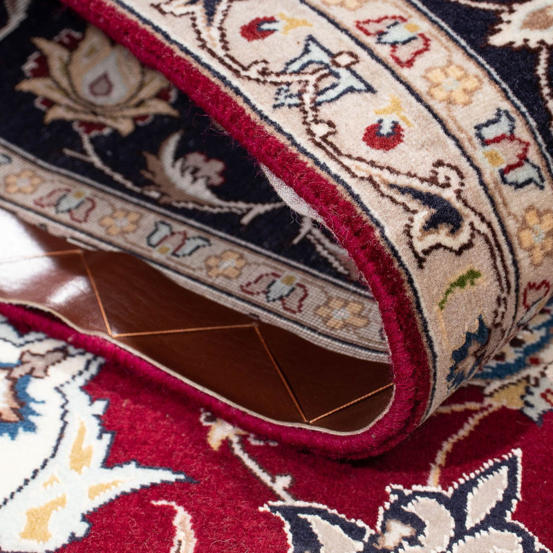 Tappeto Persero - Tabriz - Reale - 195 x 153 cm - rosso scuro