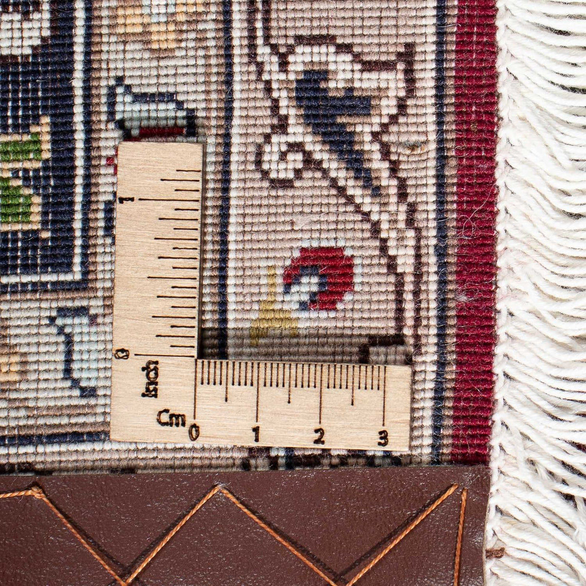 Tappeto Persero - Tabriz - Reale - 195 x 153 cm - rosso scuro