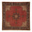 Tappeto Persero - Tabriz quadrato - 203 x 200 cm - rosso