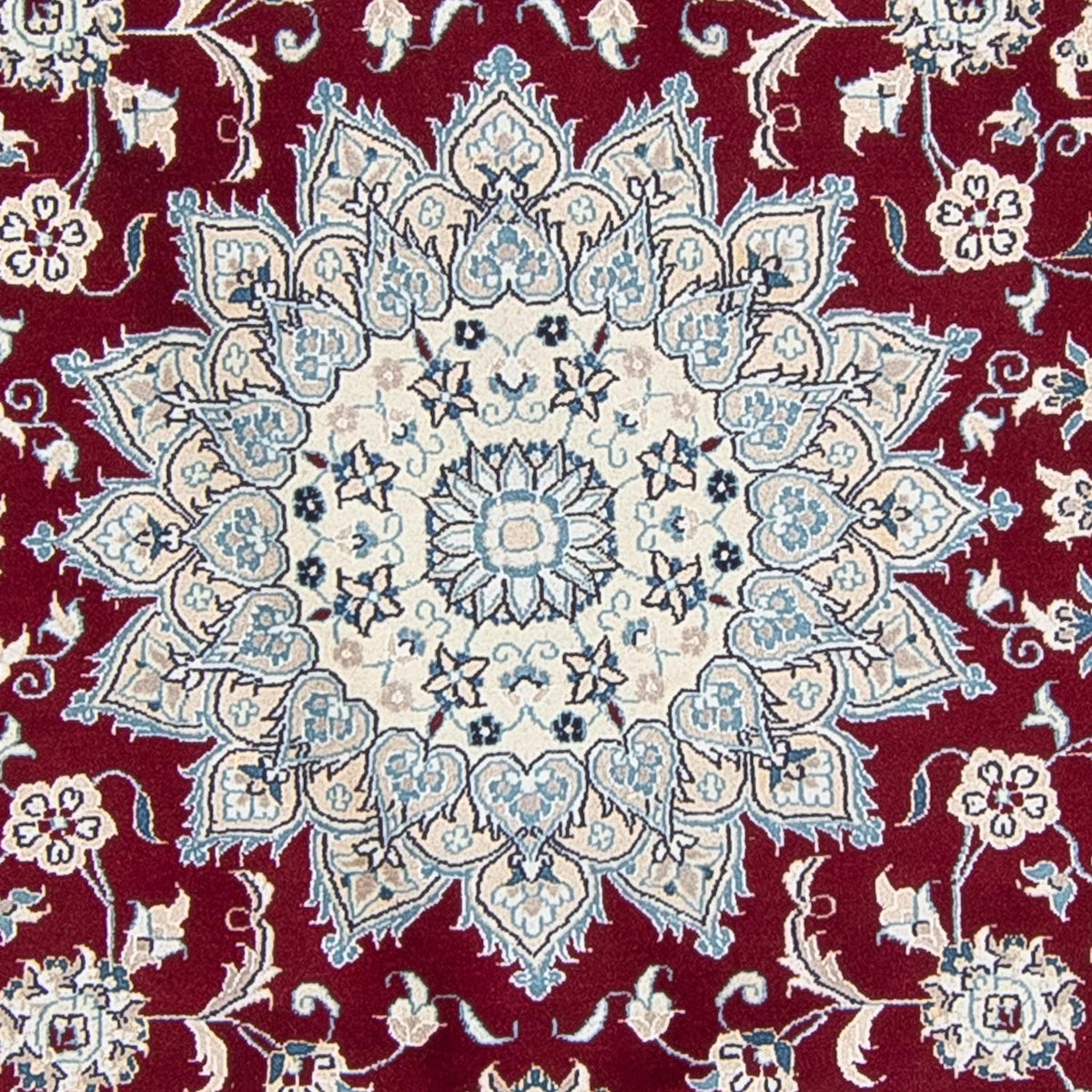 Tappeto Persero - Nain rotondo  - 250 x 250 cm - rosso scuro