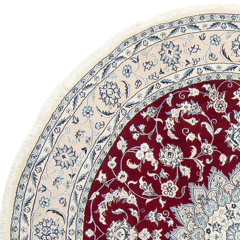 Tappeto Persero - Nain rotondo  - 250 x 250 cm - rosso scuro