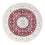 Tappeto Persero - Nain rotondo - 300 x 300 cm - rosso scuro