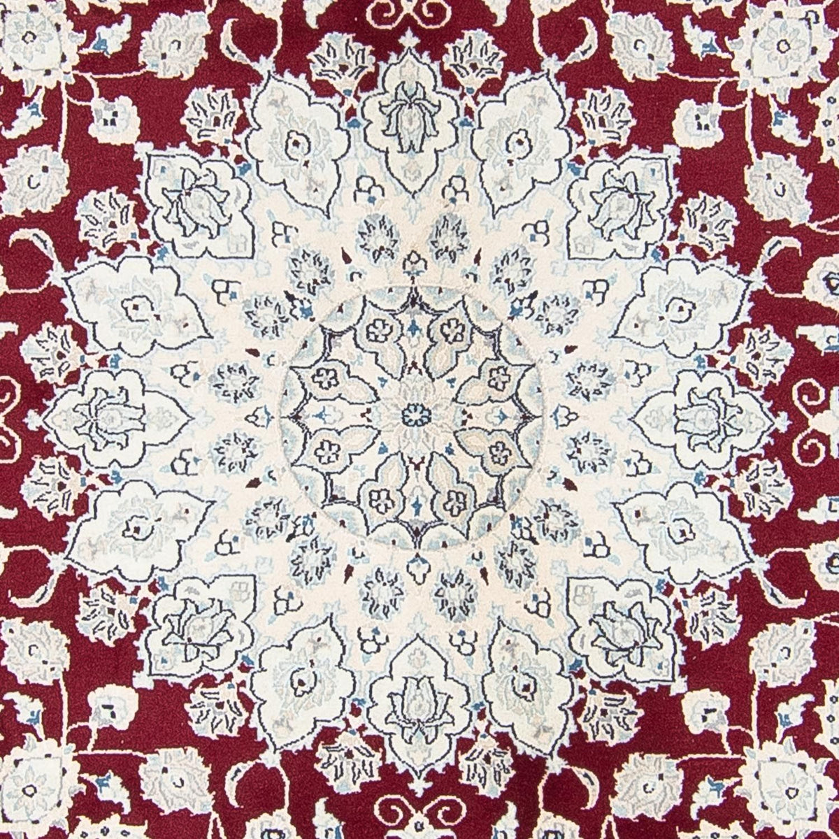 Tappeto Persero - Nain rotondo  - 300 x 300 cm - rosso scuro