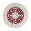 Tappeto Persero - Nain rotondo - 250 x 250 cm - rosso scuro