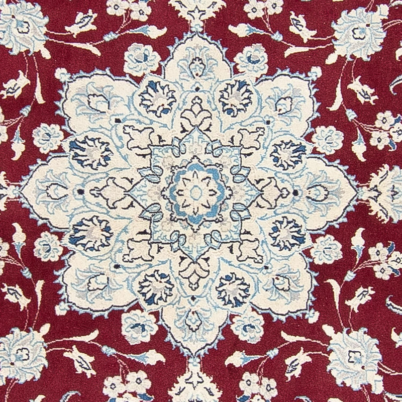 Tappeto Persero - Nain rotondo  - 245 x 245 cm - rosso scuro