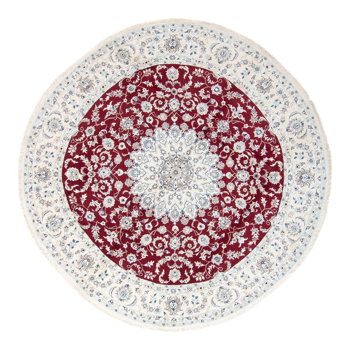 Tappeto Persero - Nain rotondo  - 300 x 300 cm - rosso scuro