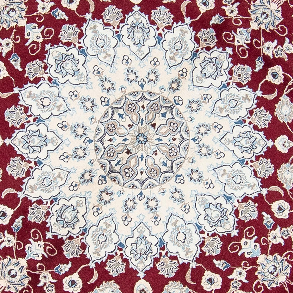 Tappeto Persero - Nain rotondo  - 300 x 300 cm - rosso scuro