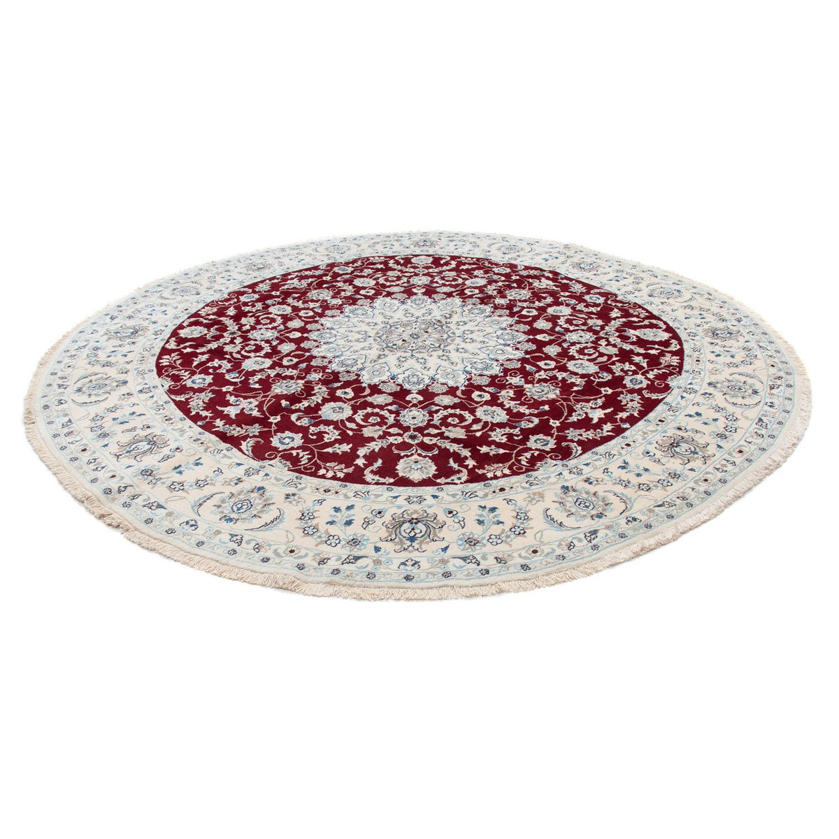 Tappeto Persero - Nain rotondo  - 300 x 300 cm - rosso scuro