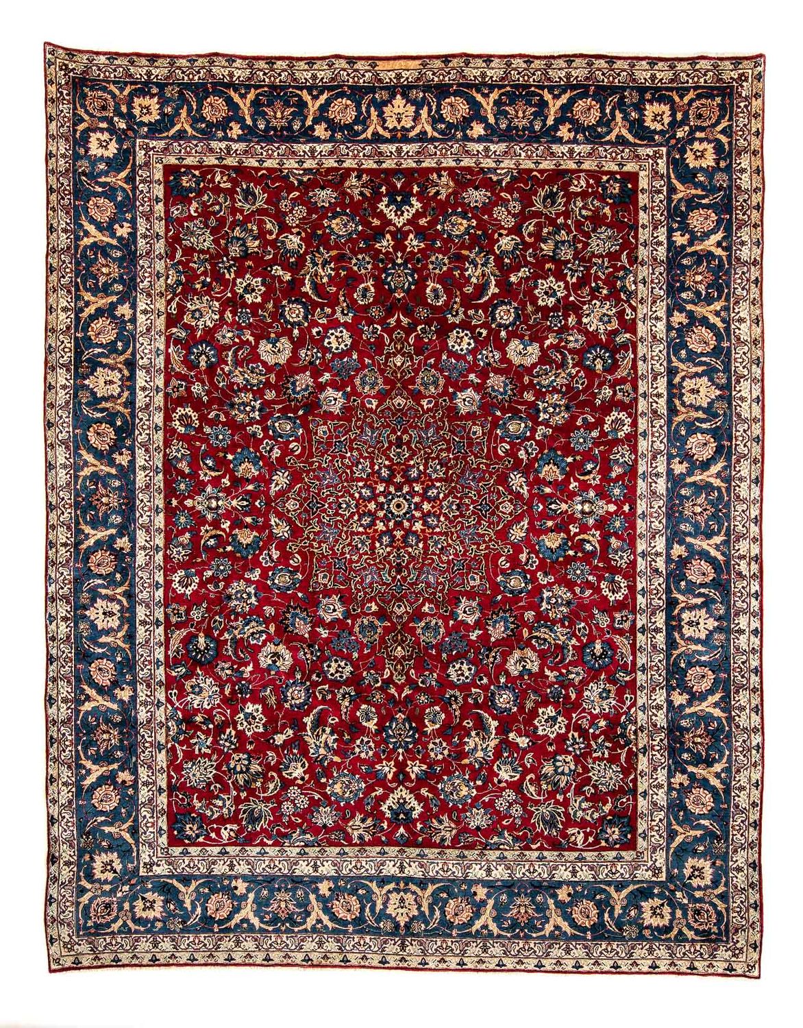 Tappeto Persero - Classico - 380 x 307 cm - rosso scuro