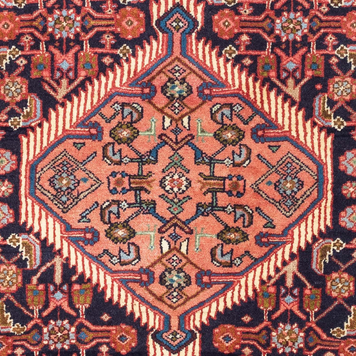 Tappeto Persero - Nomade - 125 x 80 cm - blu scuro