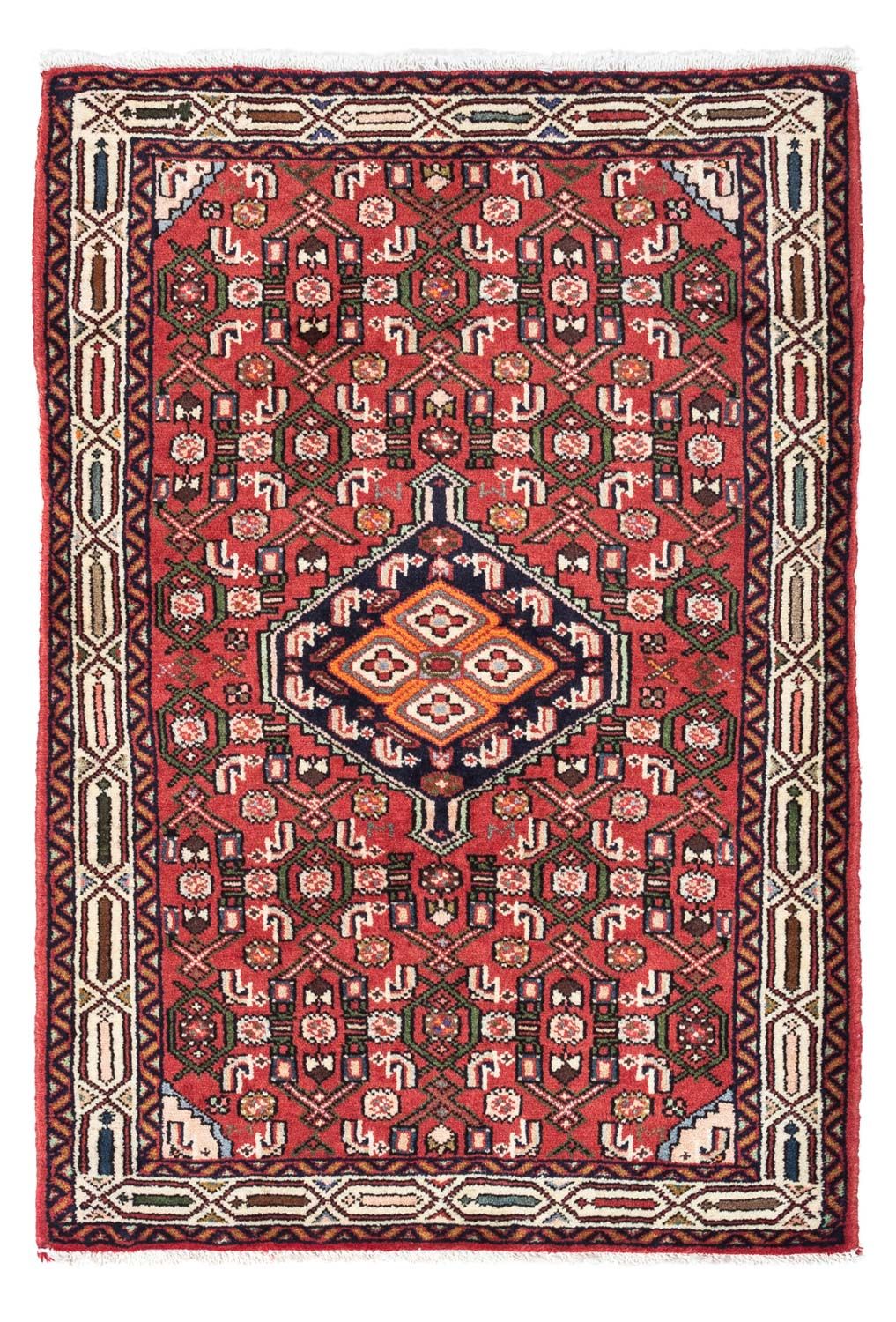 Tappeto Persero - Nomade - 125 x 80 cm - rosso chiaro