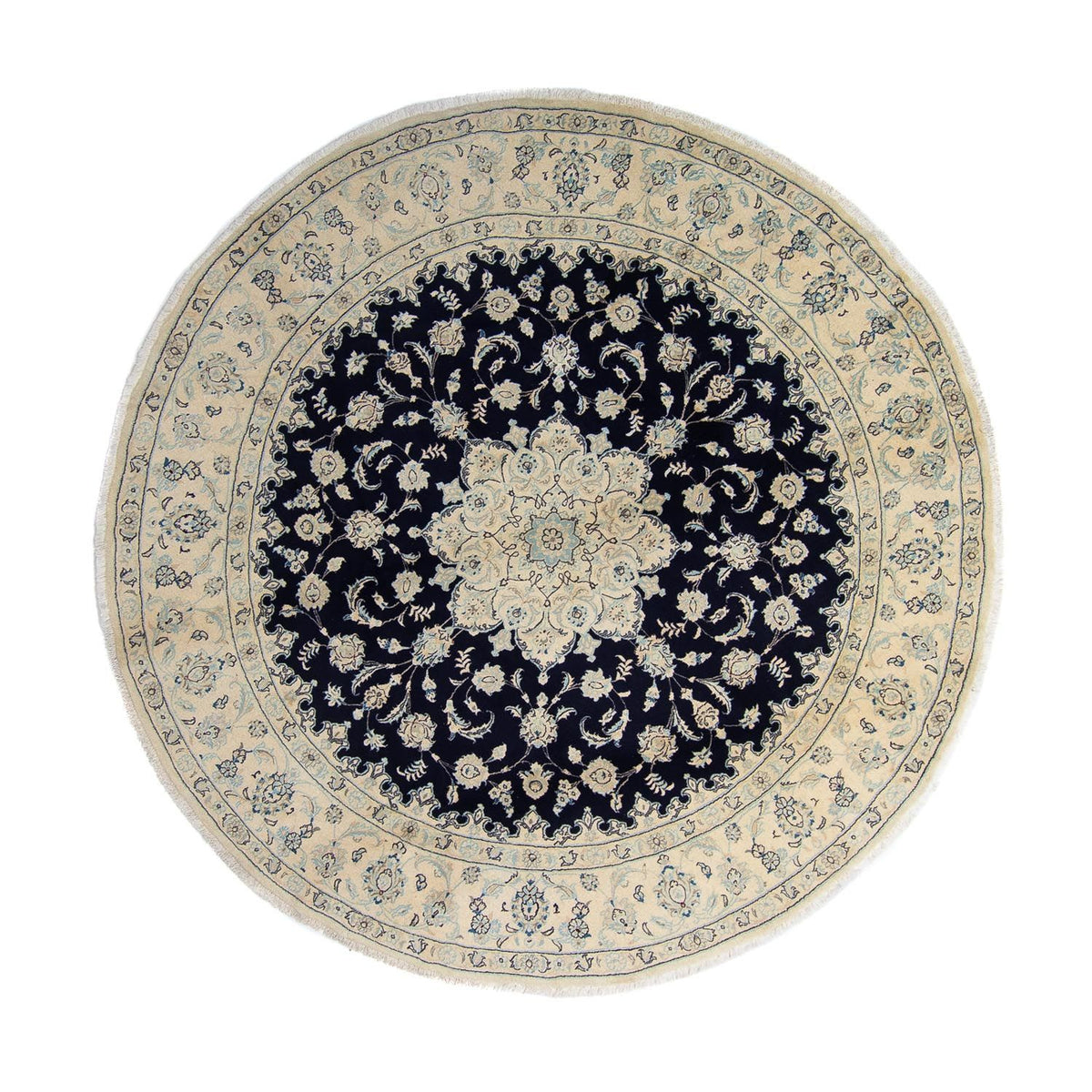 Tappeto Persero - Nain rotondo - 300 x 300 cm - blu scuro
