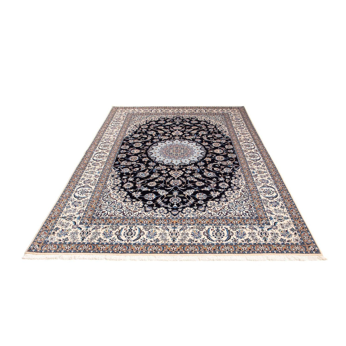 Tappeto Persero - Nain - Premio - 264 x 177 cm - blu scuro