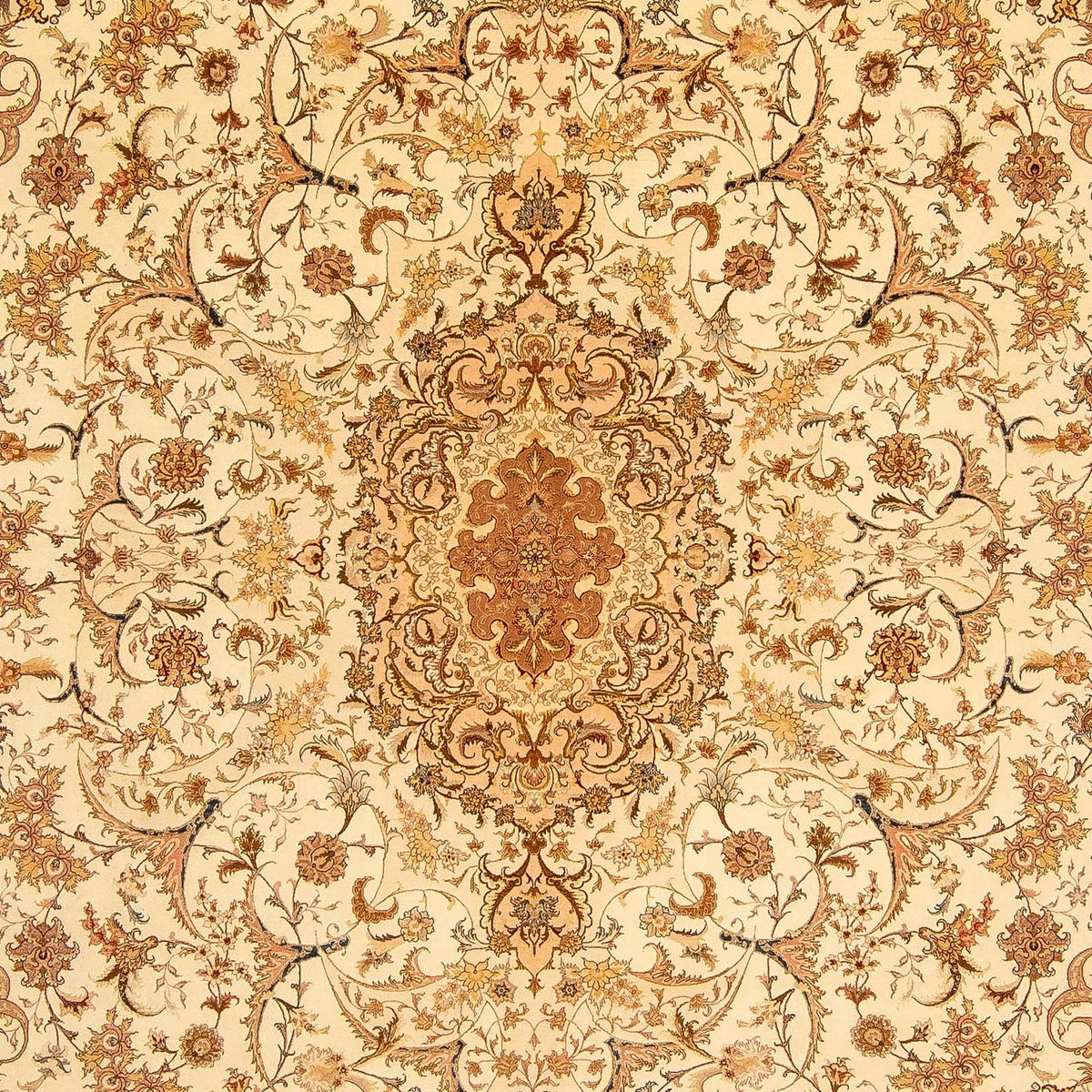 Tappeto Persero - Tabriz - Reale - 350 x 251 cm - marrone chiaro
