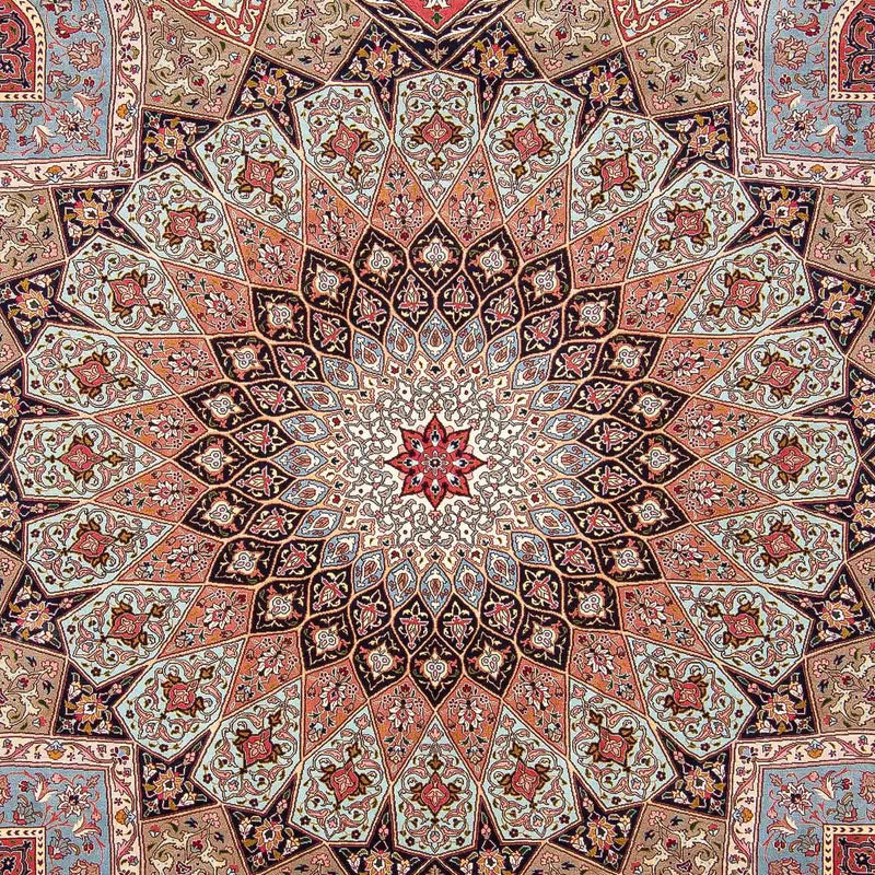 Tappeto Persero - Tabriz - Reale - 297 x 255 cm - multicolore