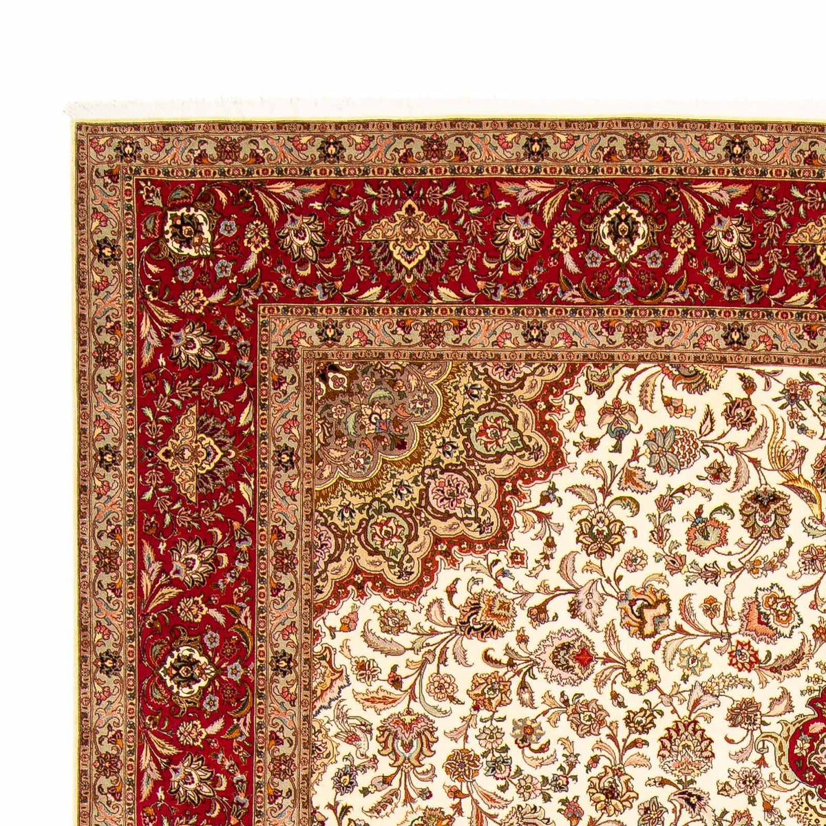 Tappeto Persero - Tabriz - Reale - 400 x 302 cm - rosso