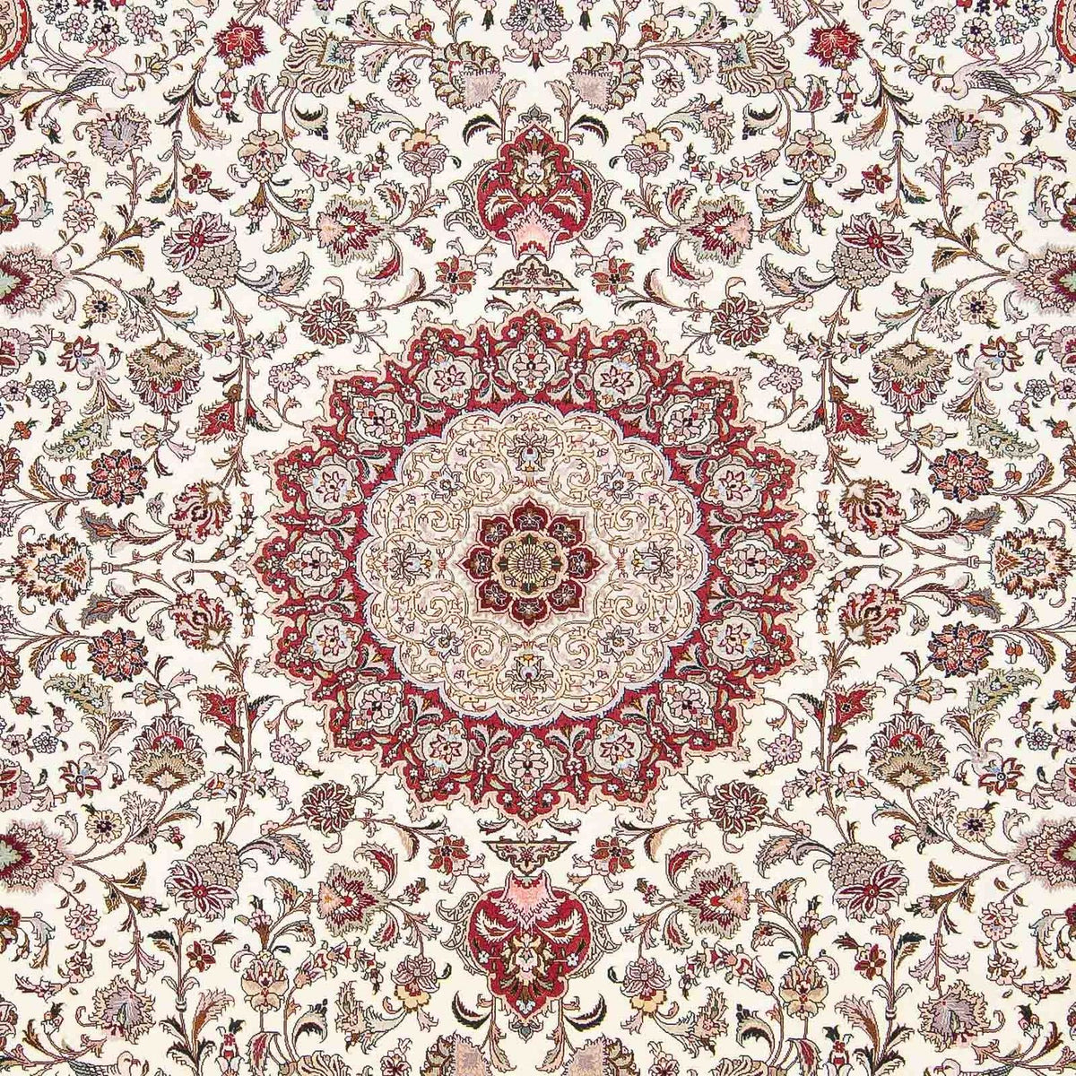 Tappeto Persero - Tabriz - Reale - 299 x 251 cm - beige