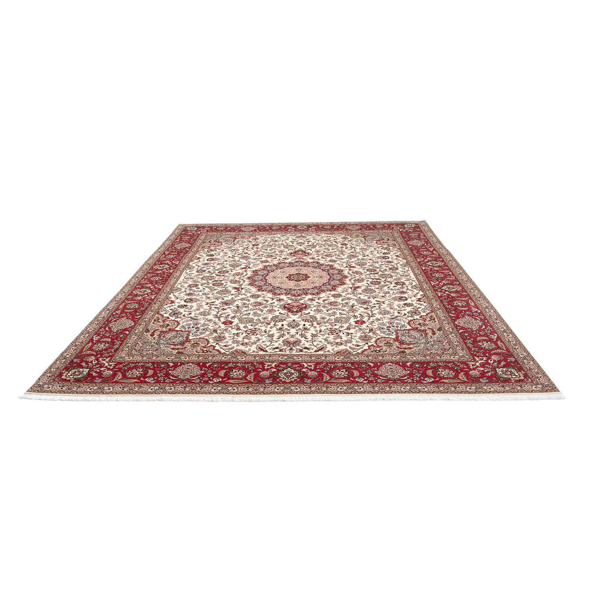 Tappeto Persero - Tabriz - Reale - 299 x 251 cm - beige