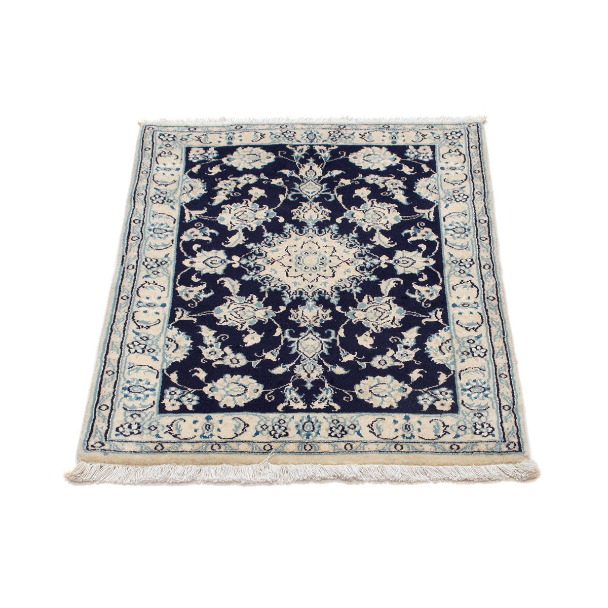 Tappeto Persero - Nain - Reale - 84 x 57 cm - blu scuro