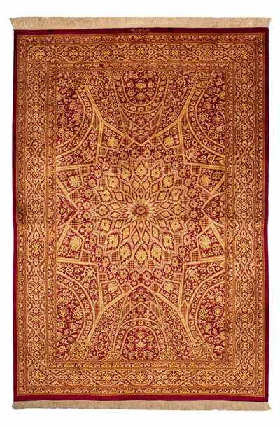 Qom seta Tappeto 132x216cm - Tappeto persiano