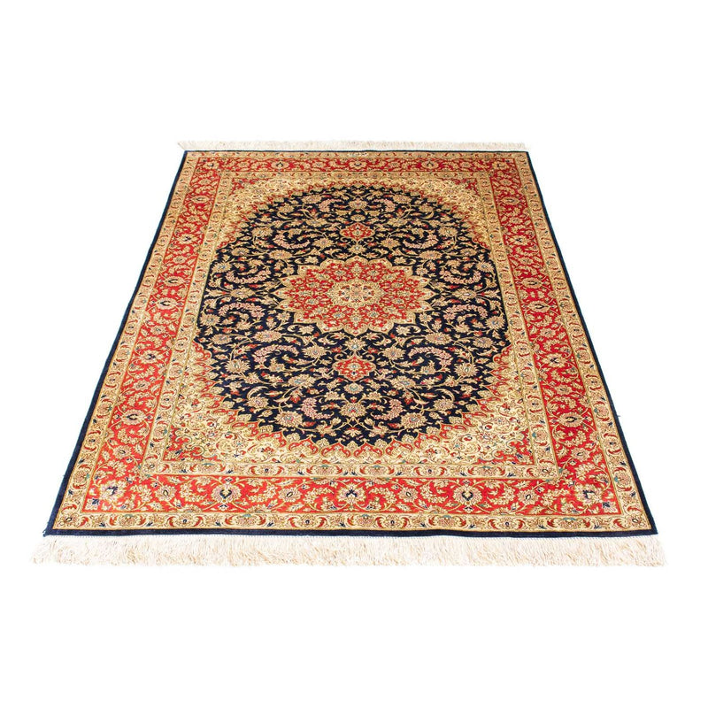 Tappeto Persero - Ghom - 153 x 100 cm - blu scuro