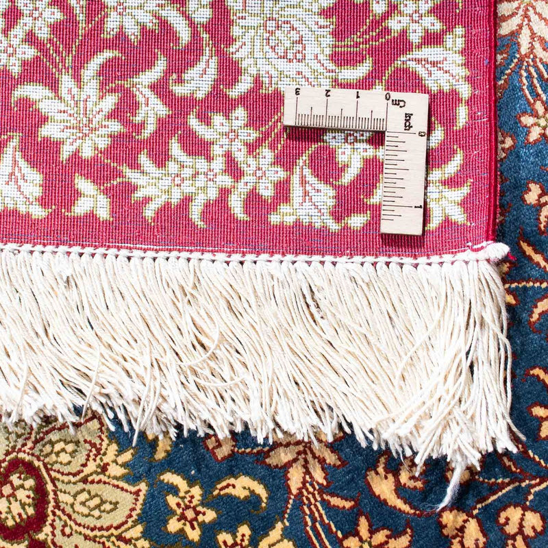 Tappeto Persero - Ghom - 123 x 78 cm - blu chiaro