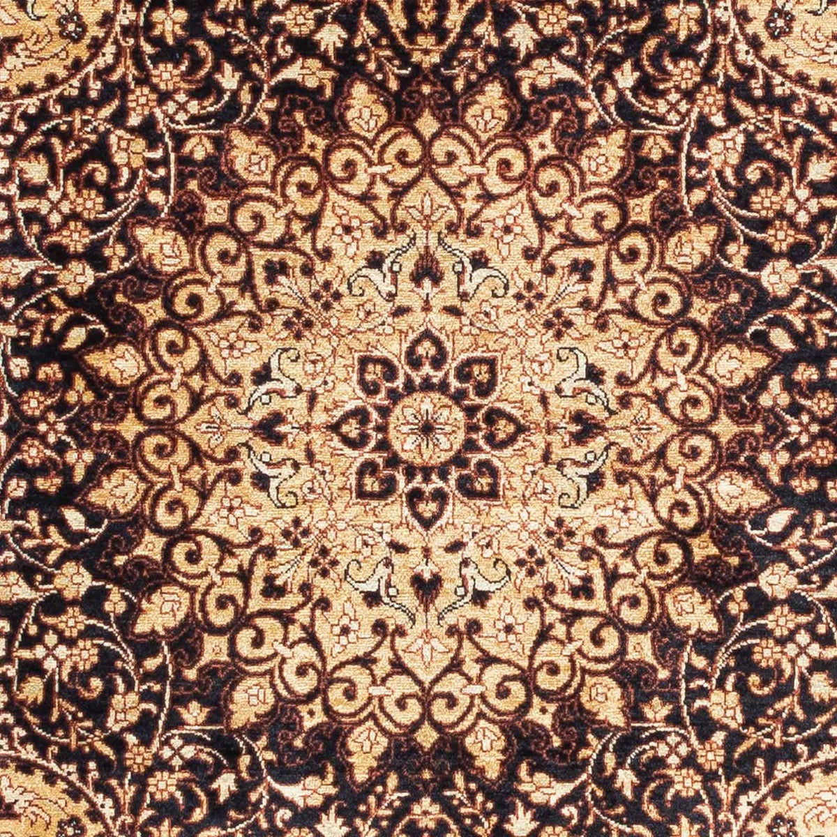 Tappeto Persero - Ghom - 118 x 78 cm - marrone chiaro