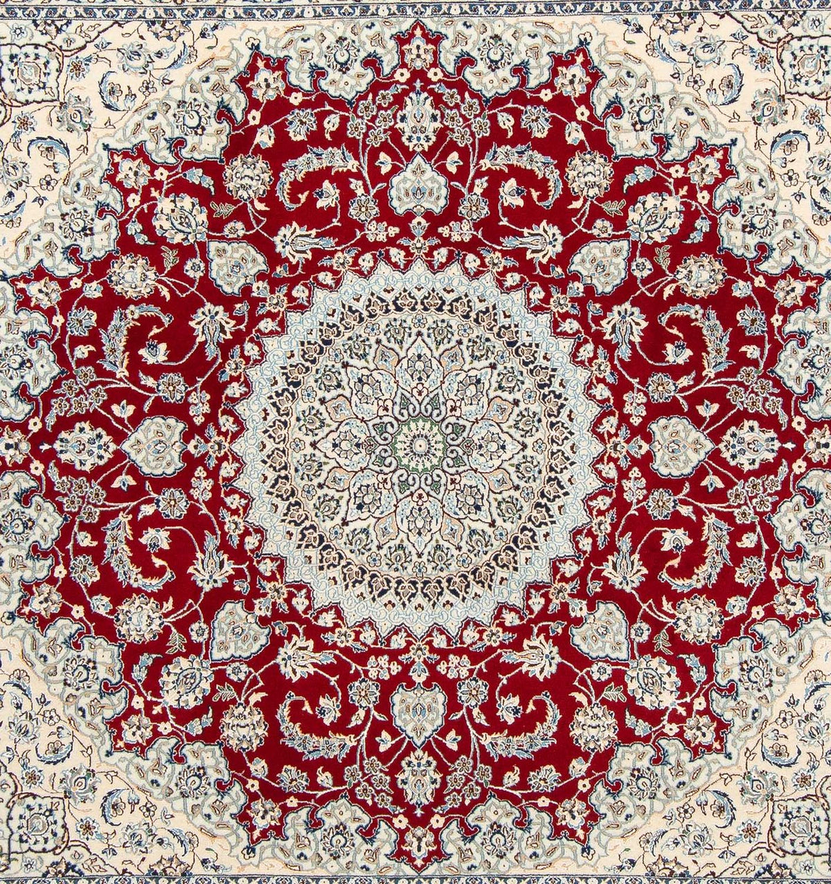 Tappeto Persero - Nain - Premio quadrato  - 205 x 197 cm - beige