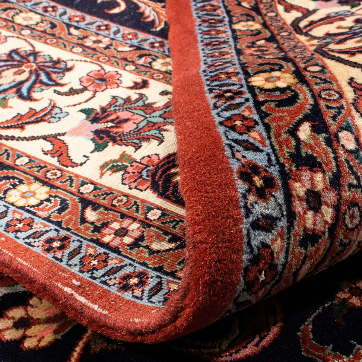 Tappeto Persero - Bidjar - 260 x 176 cm - blu scuro