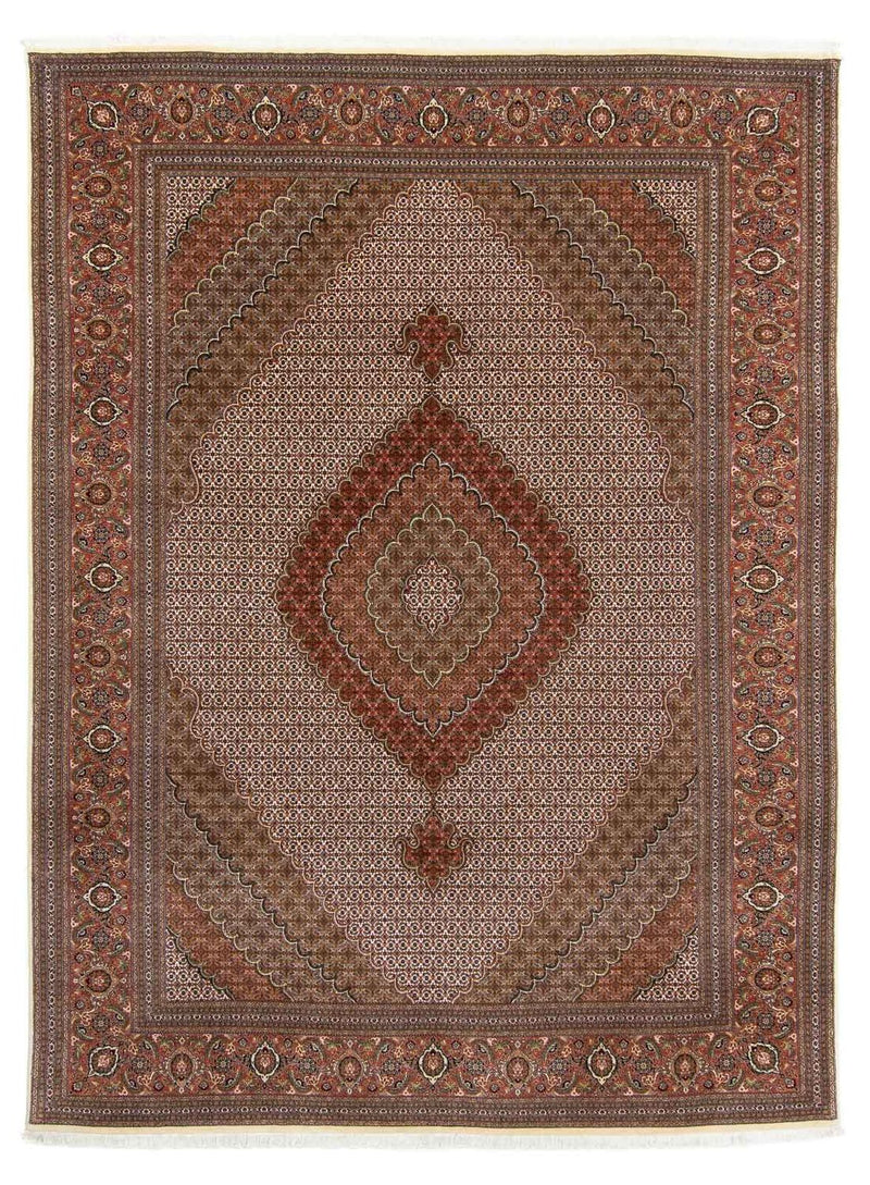 Tappeto Persero - Tabriz - Reale - 349 x 250 cm - marrone