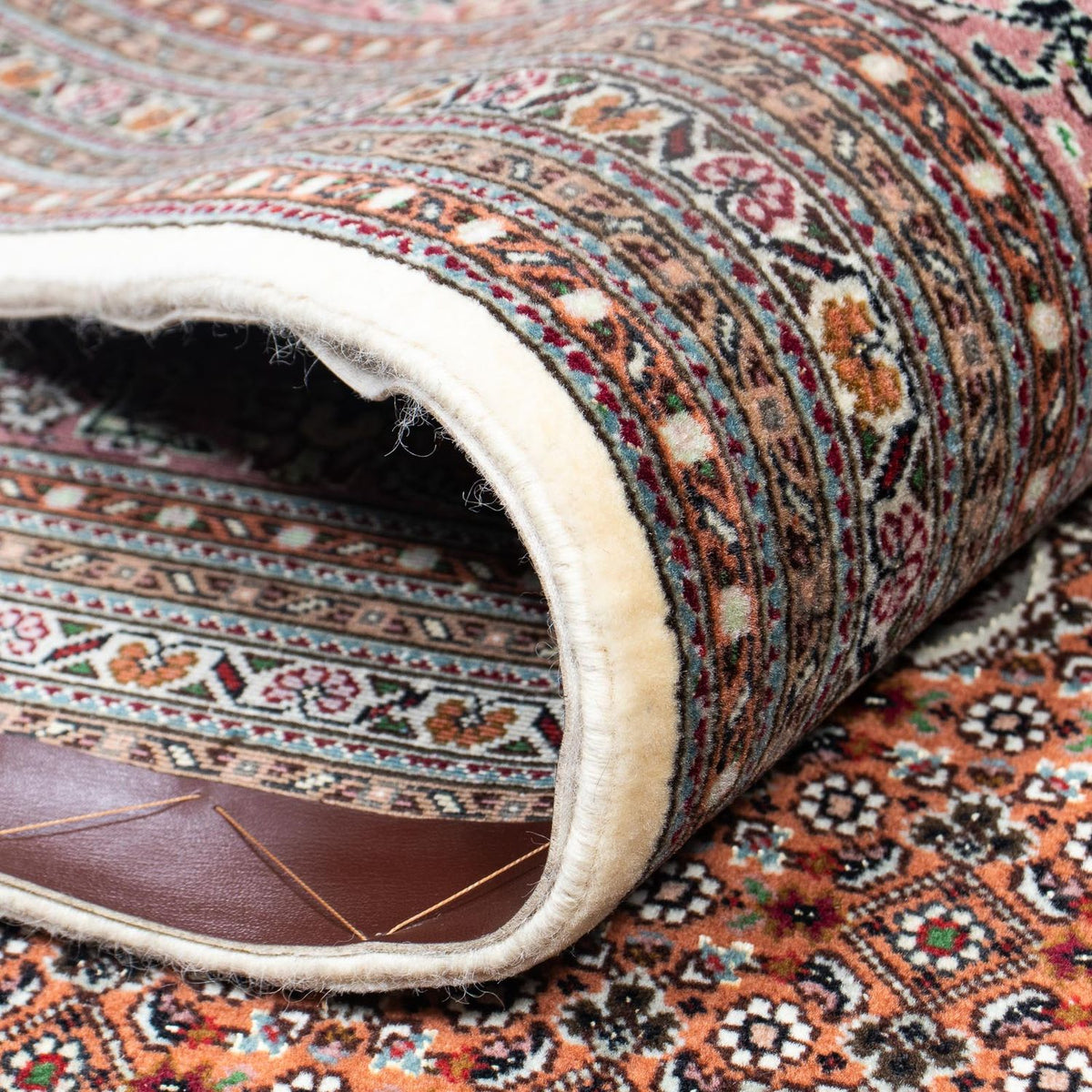 Tappeto Persero - Tabriz - 350 x 250 cm - marrone scuro