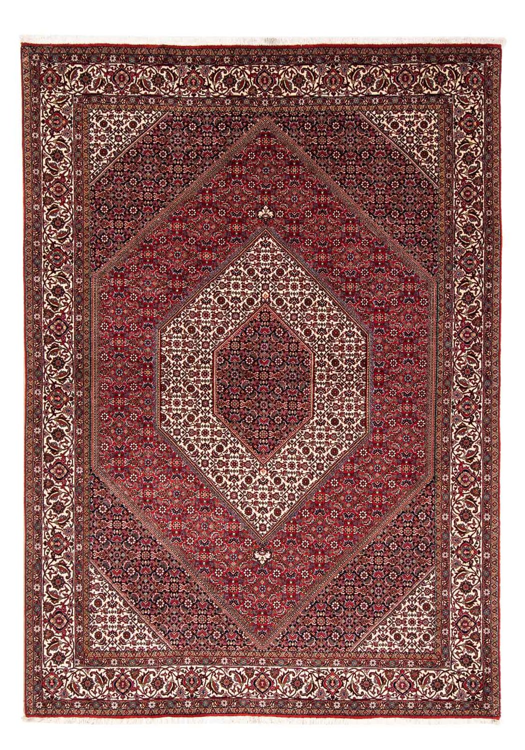 Tappeto Persero - Bidjar - 246 x 171 cm - rosso scuro