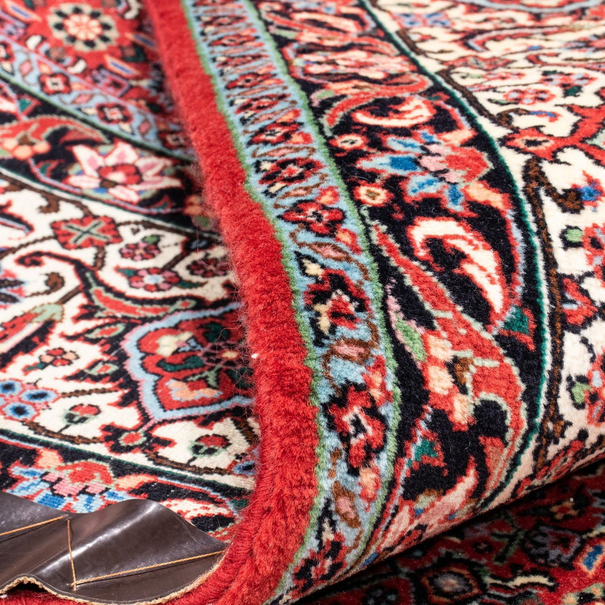 Tappeto Persero - Bidjar - 297 x 249 cm - rosso chiaro