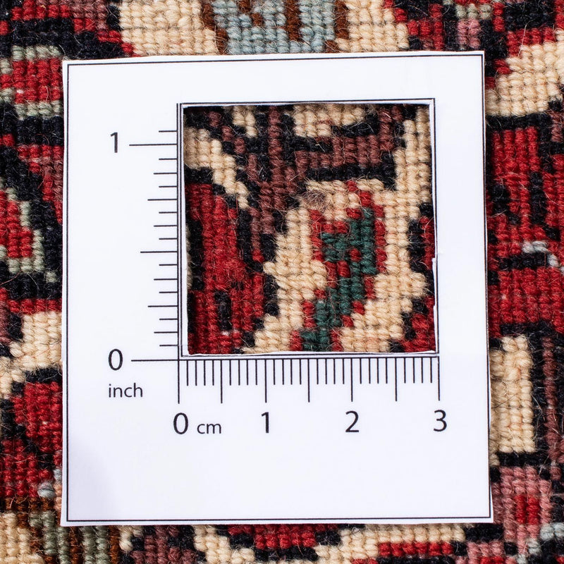 Tappeto Persero - Bidjar - 304 x 251 cm - rosso scuro