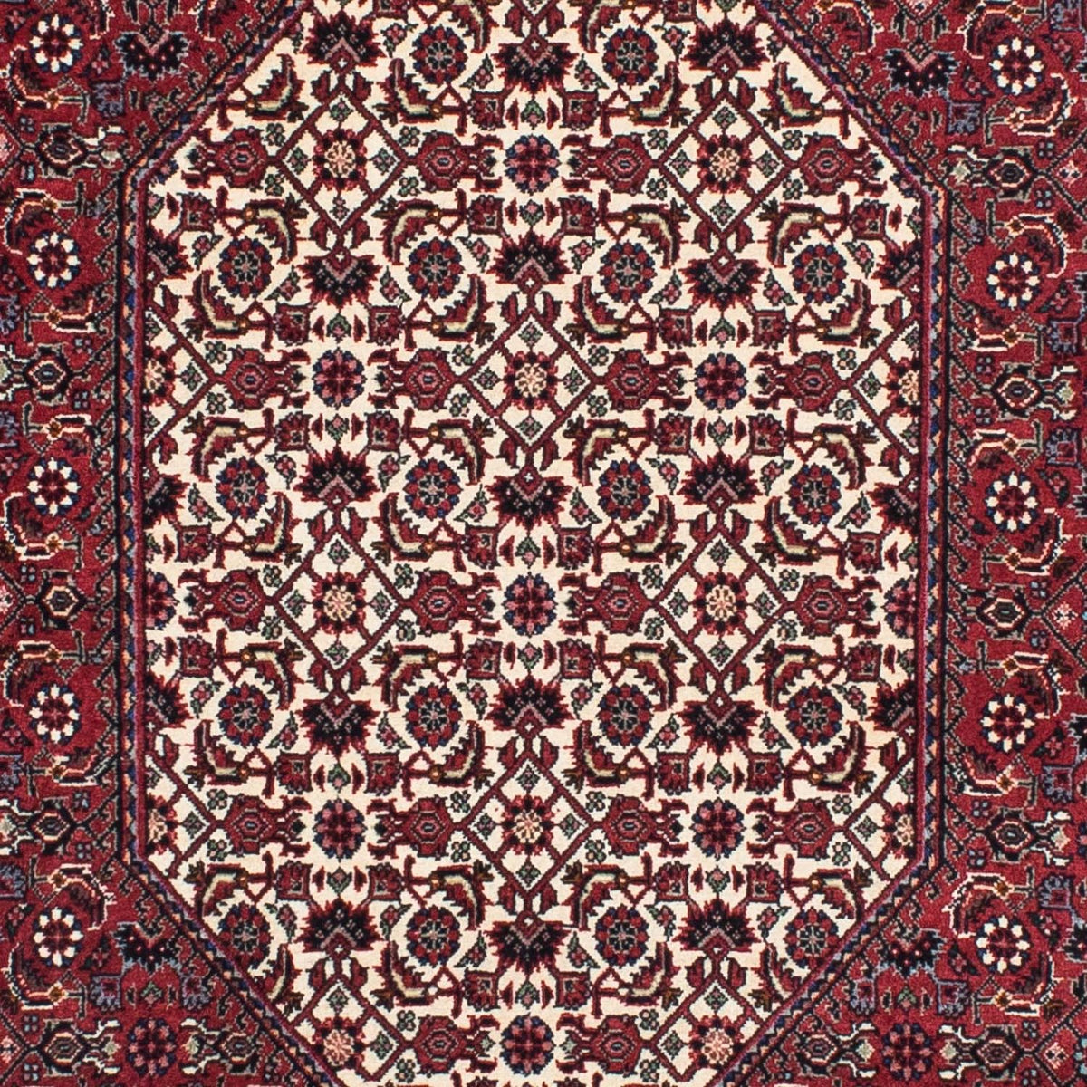 Tappeto corsia Tappeto Persero - Bidjar - 204 x 103 cm - blu scuro