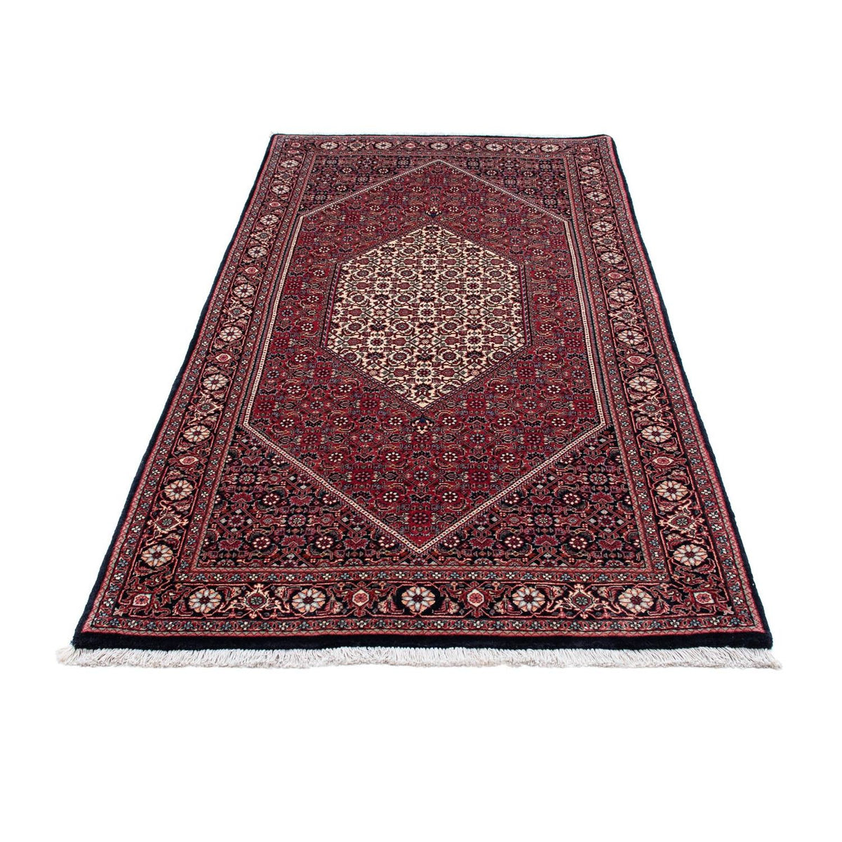 Tappeto corsia Tappeto Persero - Bidjar - 204 x 103 cm - blu scuro