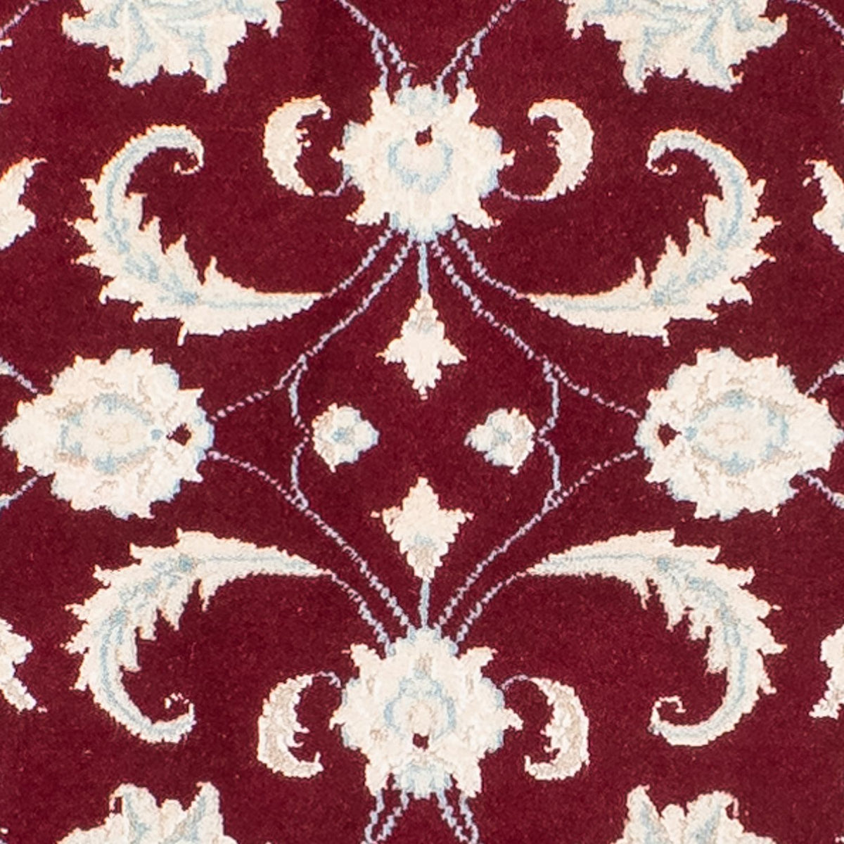 Tappeto corsia Tappeto Persero - Nain - 398 x 84 cm - rosso scuro