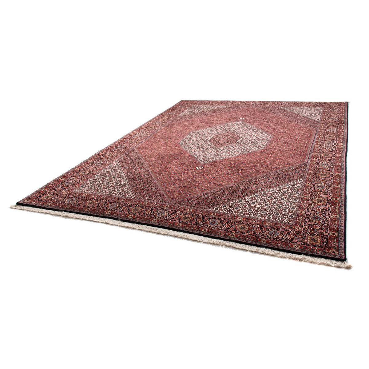 Tappeto Persero - Bidjar - 348 x 252 cm - rosso scuro